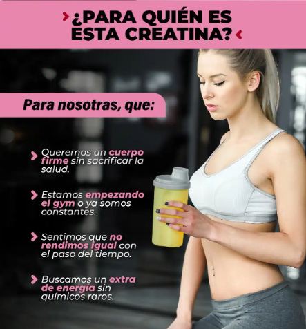 💪 Creatina Monohidratada para Mujeres – 240g