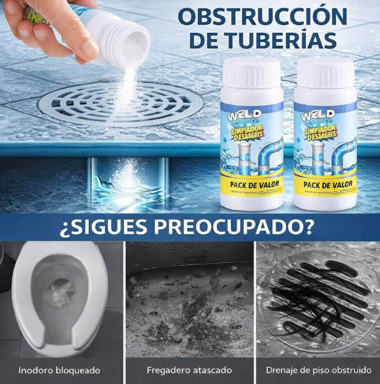 Wild Tornado™ Limpiador de Desagües – 2x1 por Tiempo Limitado