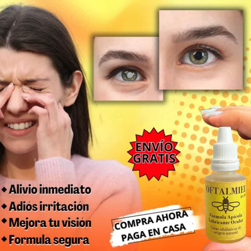 GOTAS OFTALMIEL 👁️✨🍯