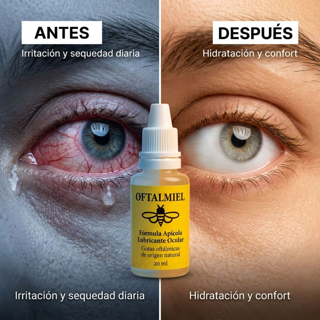 GOTAS OFTALMIEL 👁️✨🍯